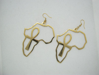 Ankh Africa Earrings