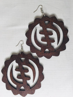 African Earring GYE NYAME